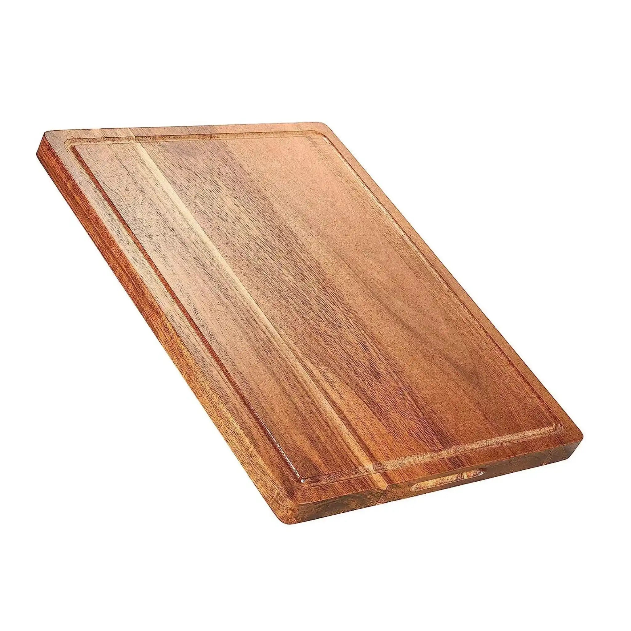 Wood Cutting Boards for Kitchen, Large Charcuterie boards, Reversible Wooden Chopping Board - Fossa Home 