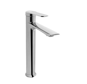 Fossa Olive Extended Body Brass Bathroom Sink Wash Basin Mixer Tap Single Handle Hot & Cold Lavatory Sink Faucet for Living Room & Bathrooms (Chrome) - Fossa Home 