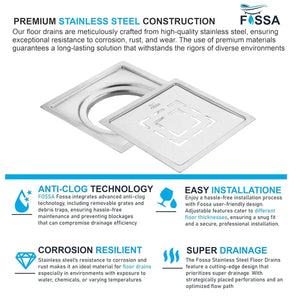 heavy matrials floor drain 