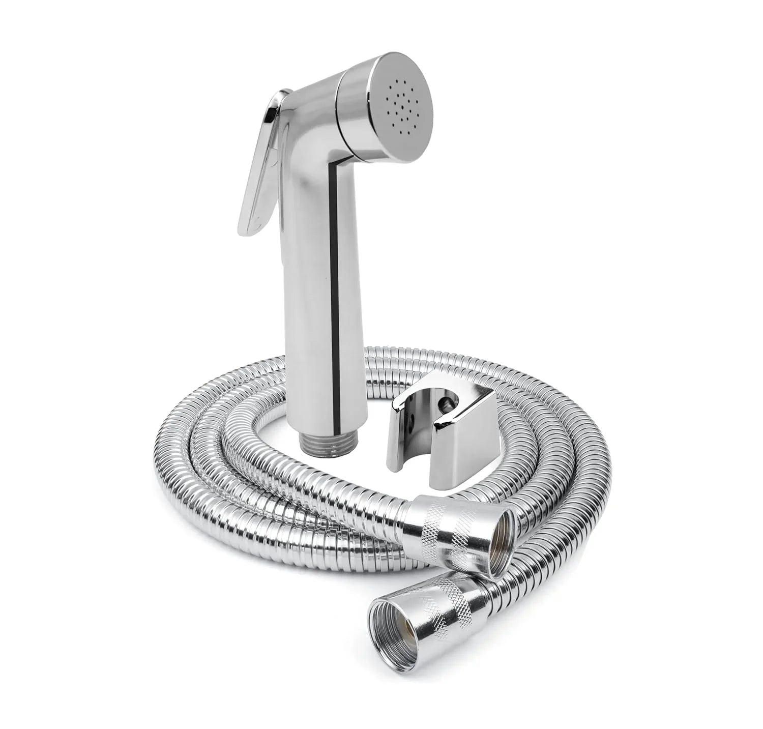 Fossa Nexus Health Faucet for Bathroom Hand Spray for Toilet Leak Proof Toilet Sprayer Portable Hand Faucets With 1 mtr Pipe and Hook (Complete set) (Complete set) - Fossa Home 