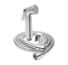 Fossa Nexus Health Faucet for Bathroom Hand Spray for Toilet Leak Proof Toilet Sprayer Portable Hand Faucets With 1 mtr Pipe and Hook (Complete set) (Complete set) - Fossa Home 