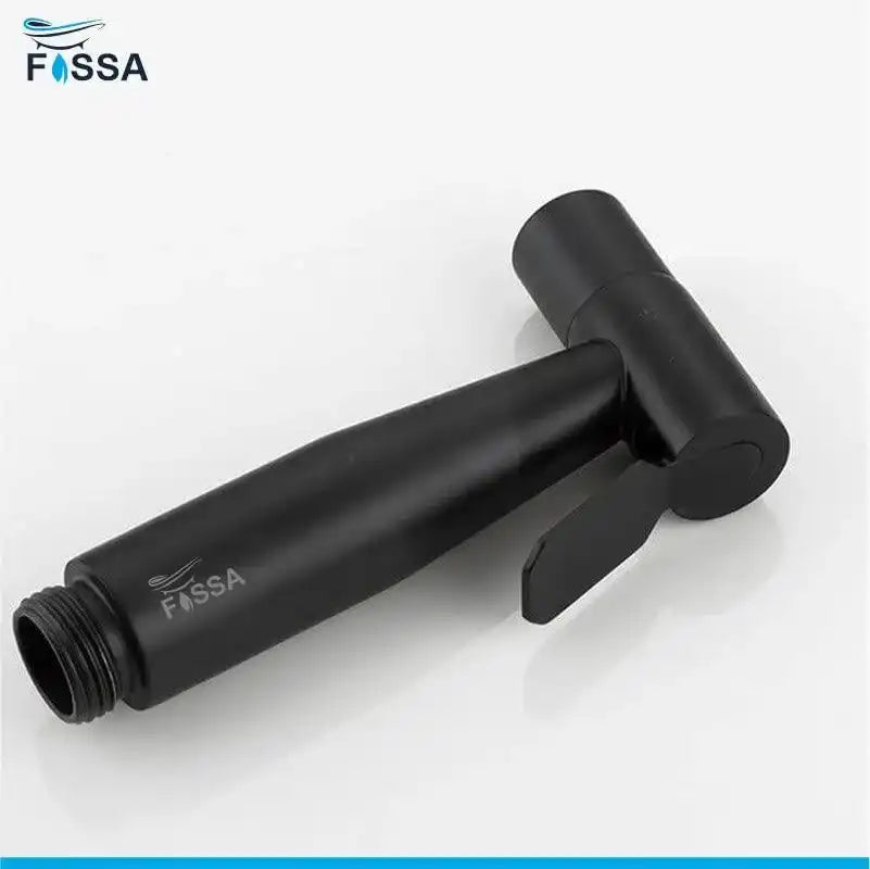 Fossa Hand Held Bidet Sprayer Premium Stainless Steel Sprayer Shattaf - Bidet Spray Head for Toilet, Hand Bidet Sprayer for Toilet Black Fossa Home