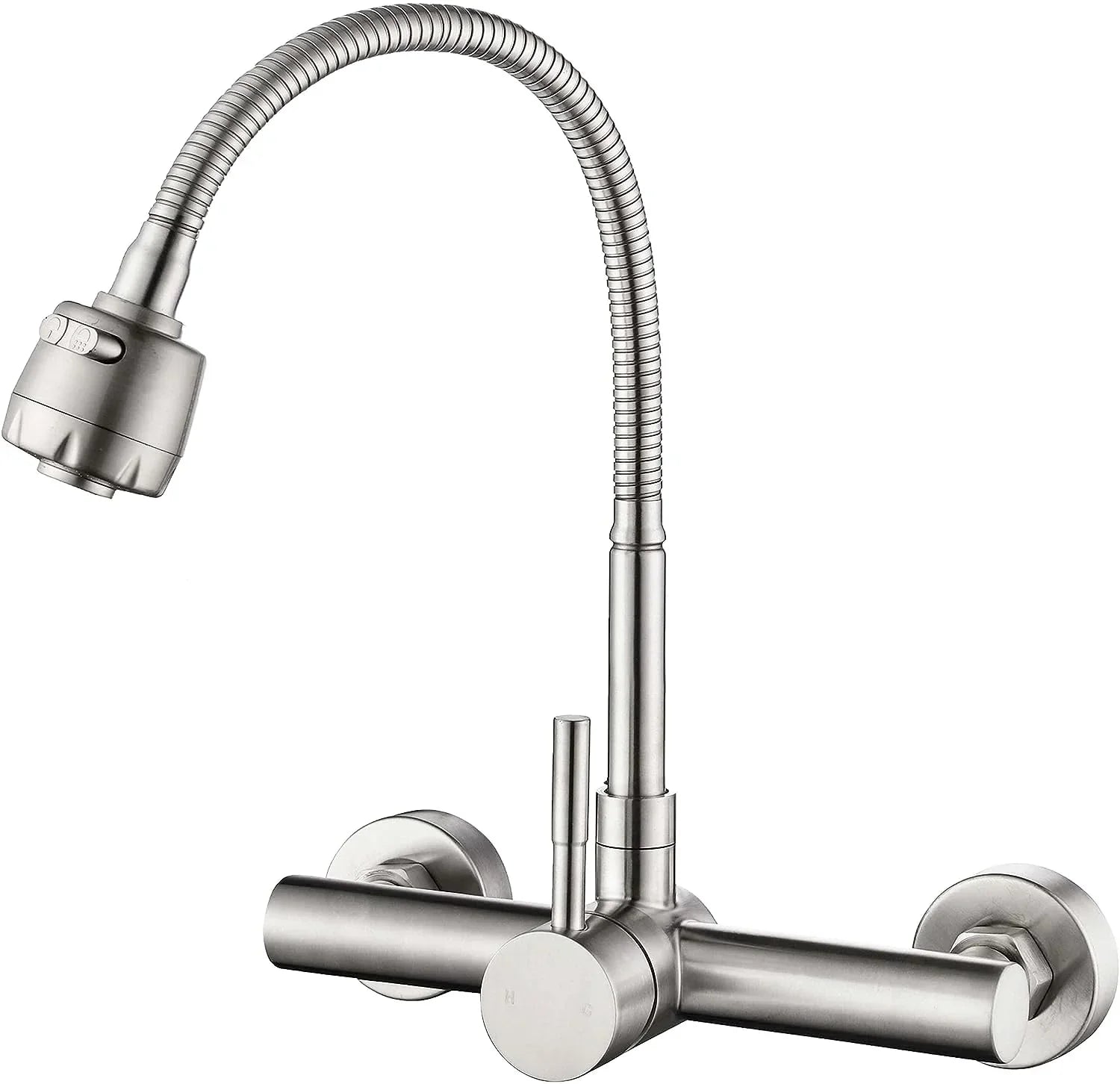 Fossa Kitchen Sink Wall Mount with Sprayer Stainless Steel Mixer Tap Faucet Fossa Home