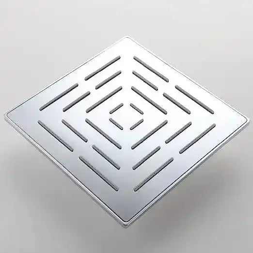 Fossa 6x6 Inch Rainfall Shower Head Fixed Shower Head 304 Stainless Steel Rain Showers Overhead Wall Mounted, Without Arm OHSC-001 Fossa Home