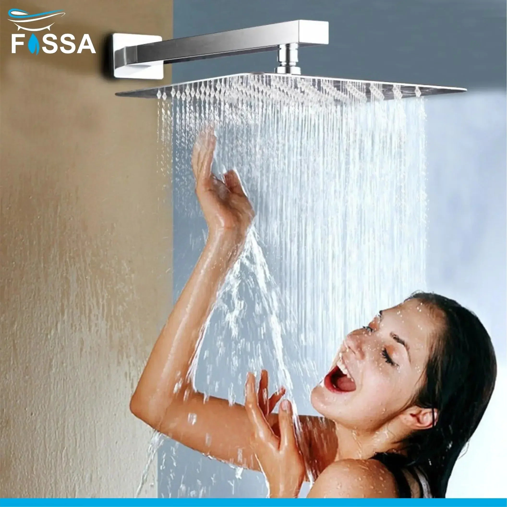 Square Shower ARM ( 15 inch ) - Fossa Home 