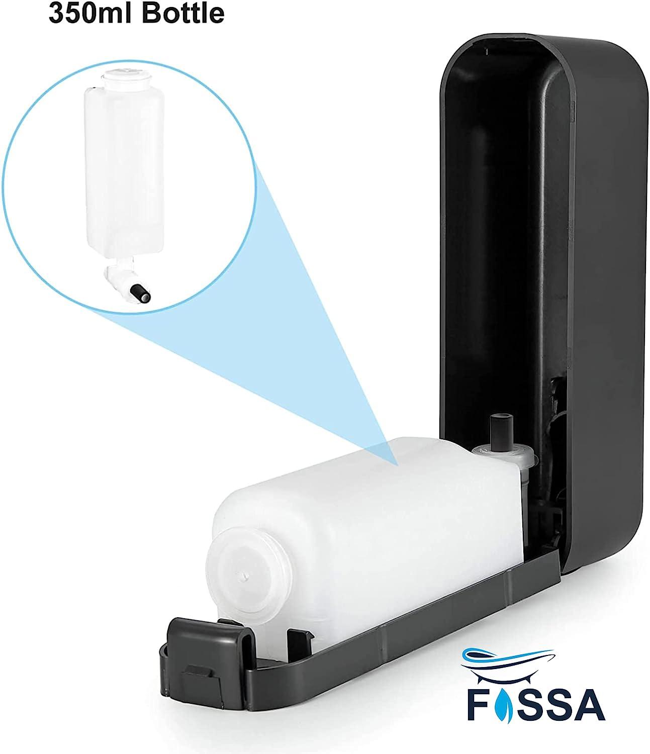 Fossa Wall-Mount Soap Dispensers 350 ML Manual Soap Bathroom for Hair Shampoo Shower or Hand Cleanser SD-002 - Fossa Home 