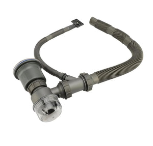 Fossa Kitchen Sink Drain Pipe Kit, Professional Thickened Flexible Drain Pipe Kit Odor Resistant Pop - up Drain Pipe Kit - Fossa Home