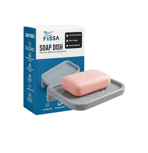 Bathroom Essential – Grey Soap Holder