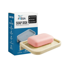 Simple Ivory Soap Dish for Daily Use