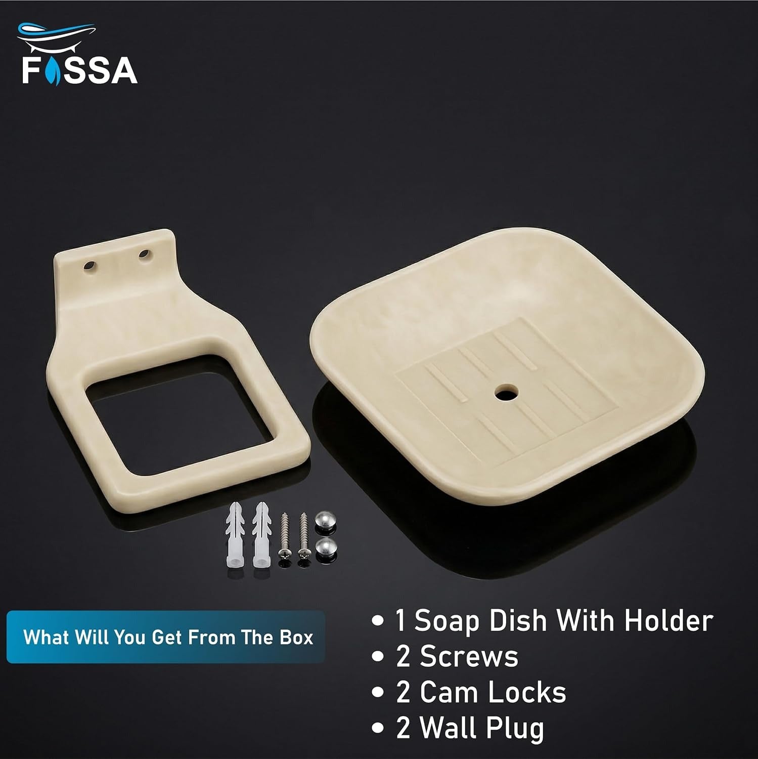 Modern Ivory Soap Dish – Clean Design