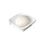 Ceramic White Unbreakable Soap Dish Square Glossy Finish (RW-111)