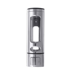 Fossa Wall-Mount Soap Dispensers 400ML Manual Soap Bathroom for Hair Shampoo Shower or Hand Cleanser Chrome