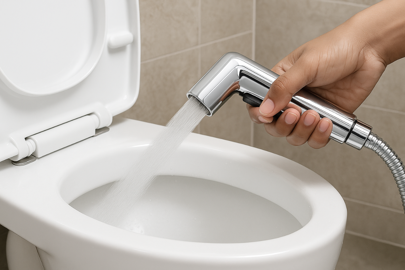 Magnetic silver health faucet for bathroom