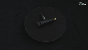 Smooth black surface can be cleaned easily with a soft cloth.