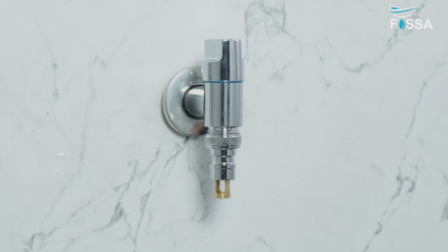 Clean silver finish gives a modern and stylish look to bathroom, kitchen, and utility areas.