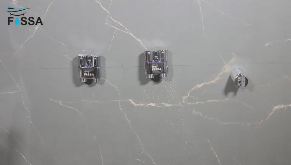 Fossa Health Faucet Bidet Sprayer for Toilet, Handheld Sprayer Cloth Diaper Sprayer Set - ABS (Chrome Finish) | (with Hose Pipe & Hook)