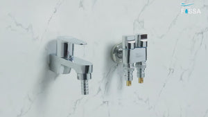 Suitable for washing machine and utility water connection.