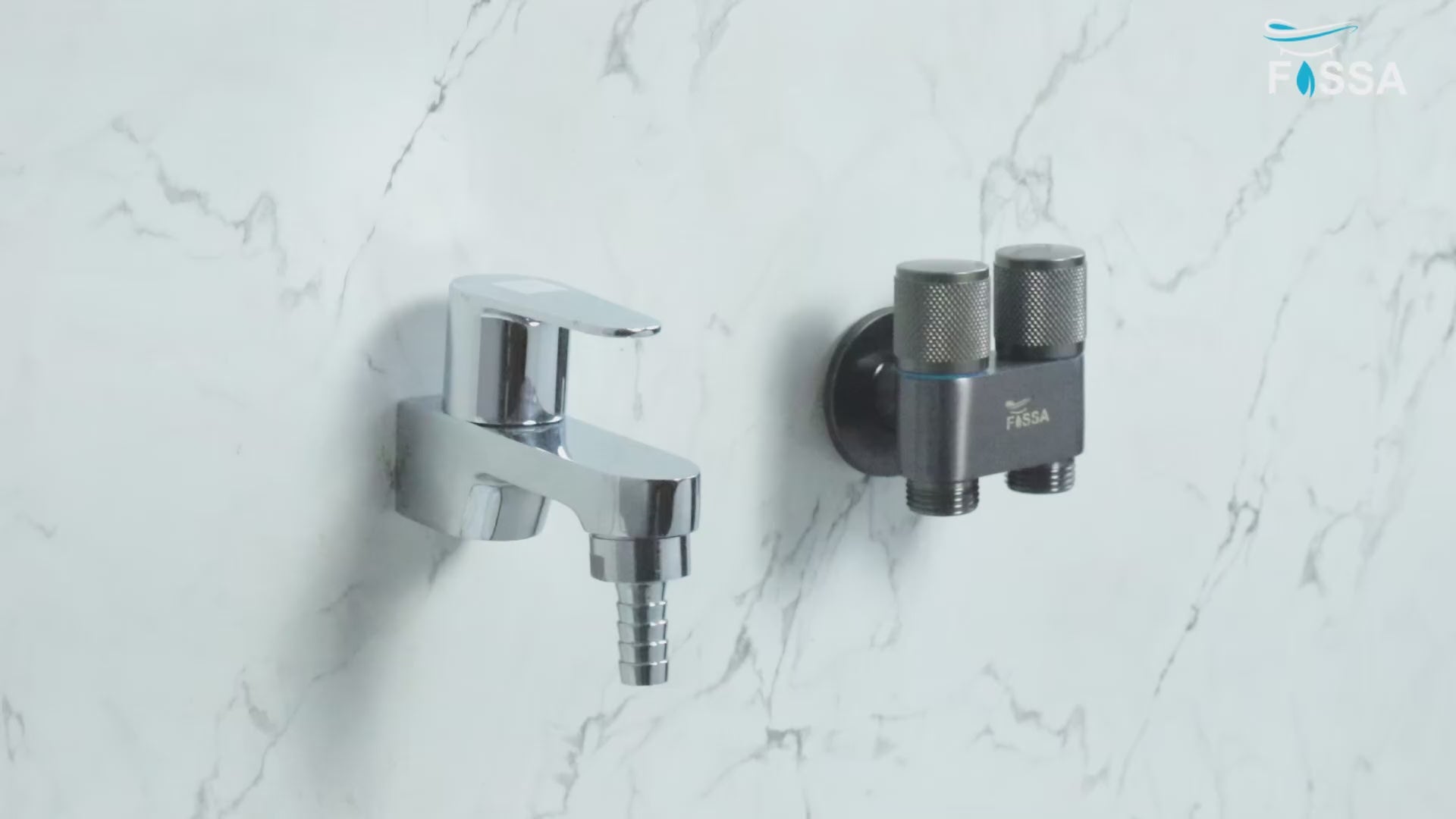 Designed with two water outlets for multiple water connections.
