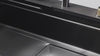 304  black Stainless Steel Smart Waterfall Kitchen Sink (24 x 18 x 10)