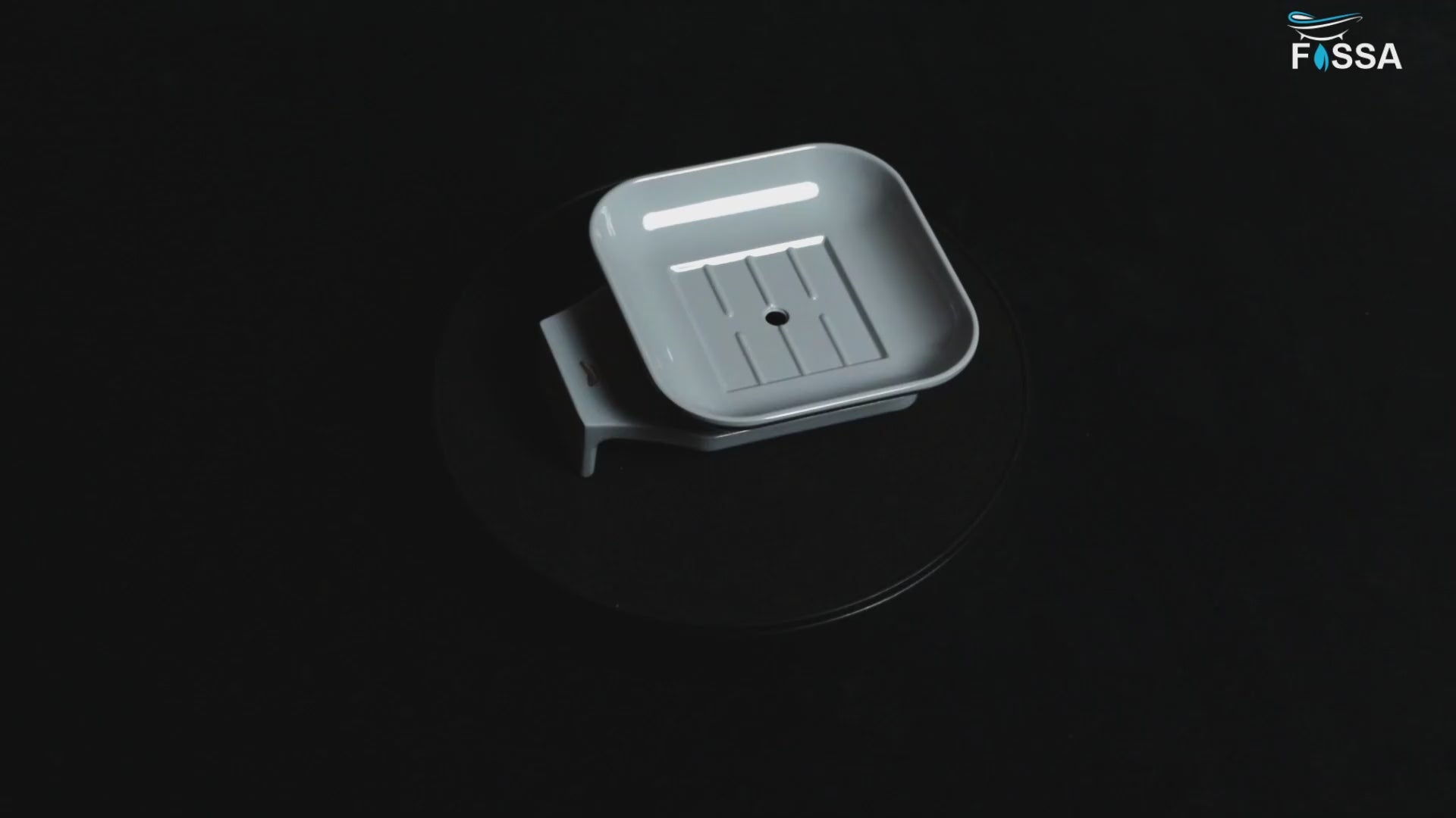Modern square shape adds a contemporary touch to your bathroom.
