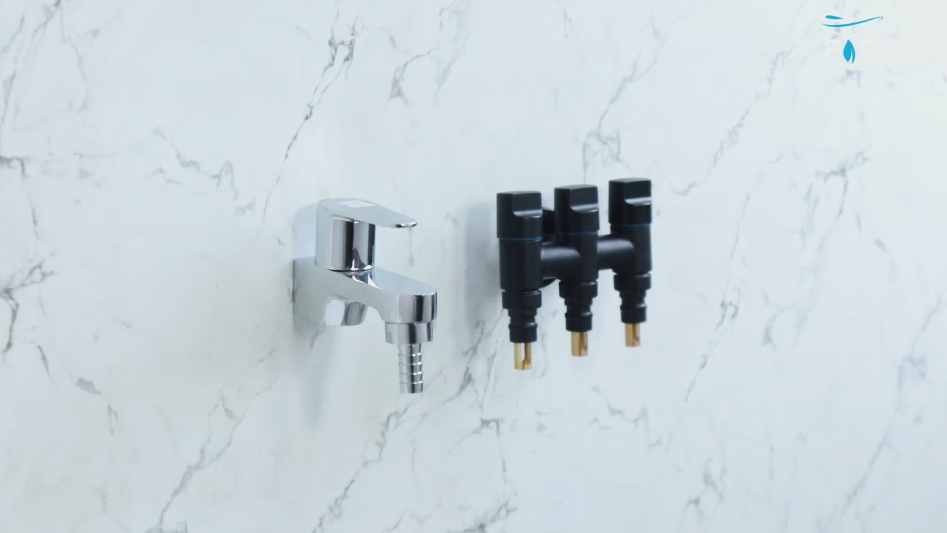 Designed with three-way connection for multiple water use.