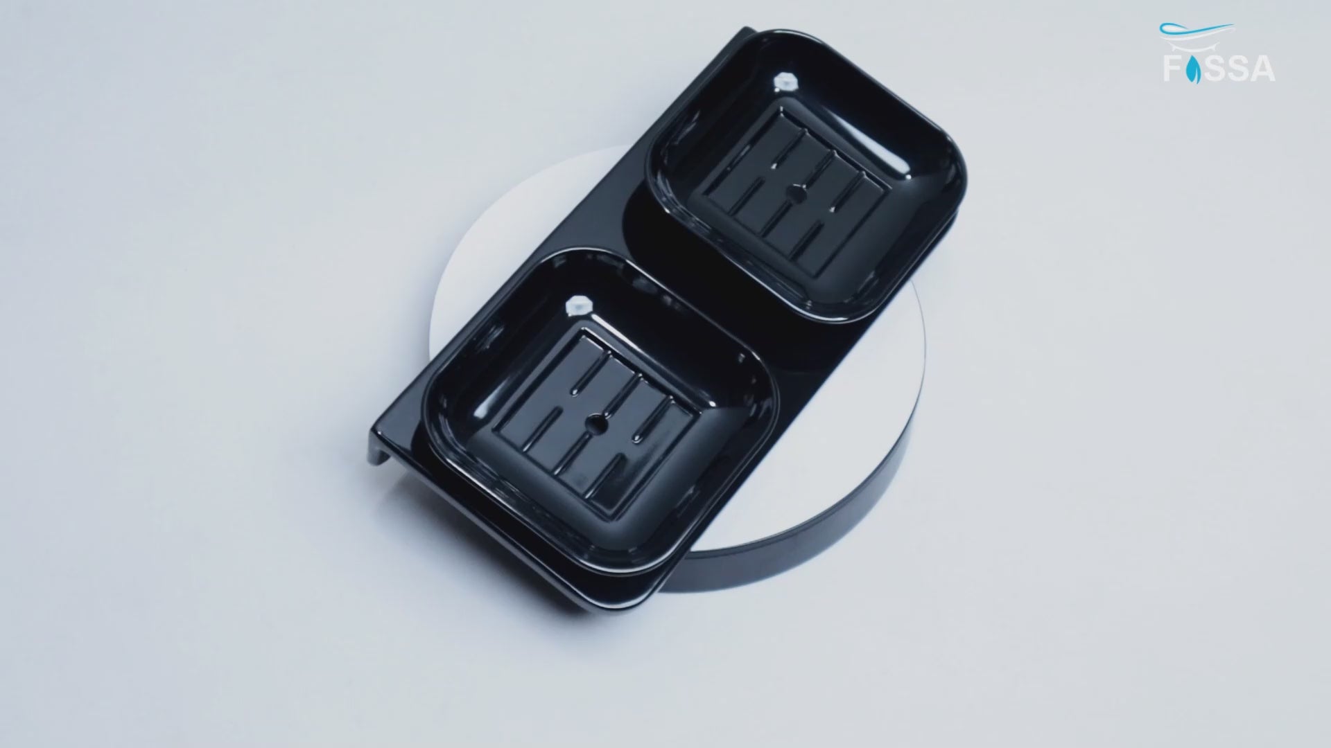 Stylish Double Soap Dish for Modern Bathrooms