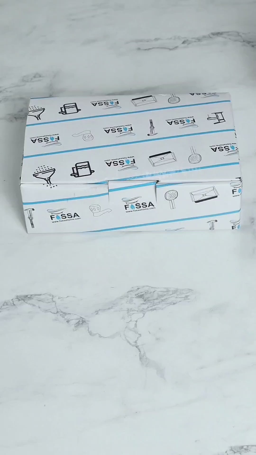 Fossa Rainbow Stainless Steel Round Soap Holder for Bathroom, Soap Stand, Bathroom Accessories Matte Finish (Black+Gold)