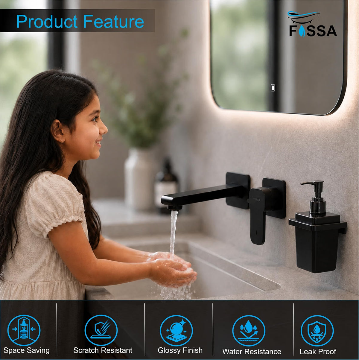 Smooth Chrome Pump | Easy & Controlled Dispensing