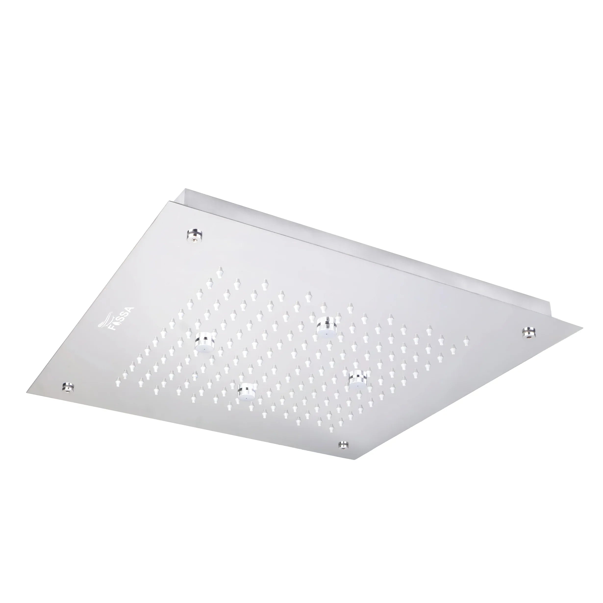 304 Stainless Steel Ceiling Overhead Shower (16x16 Inch) - Fossa Home 