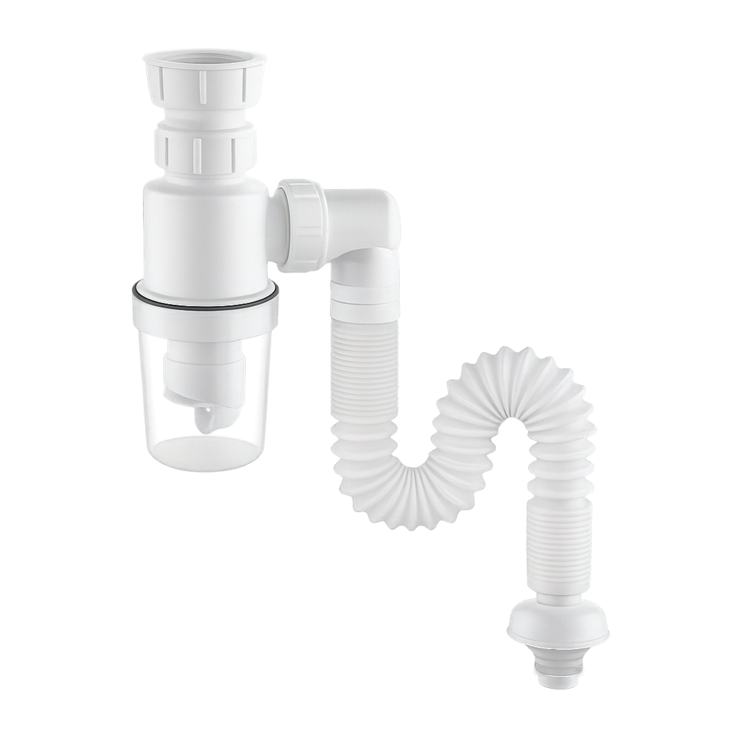 Flexible pipes adapt to different installation requirements and spaces