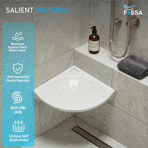 Anti-Slip Ceramic Foot Rest for Safety