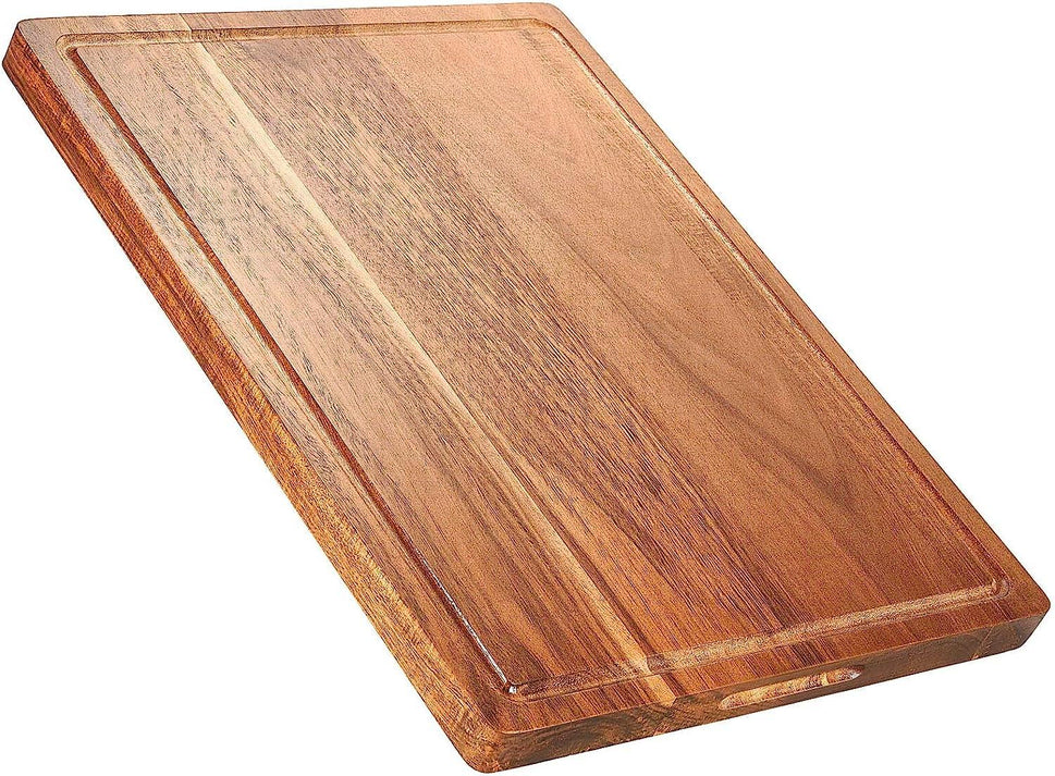 Wood Cutting Boards for Kitchen, Large Charcuterie boards, Reversible Wooden Chopping Board - Fossa Home 